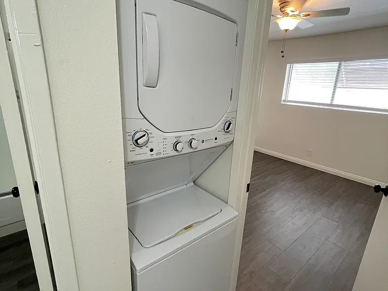 In-unit washer and dryer
