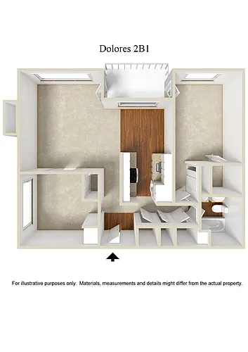 Floor plan Dolores