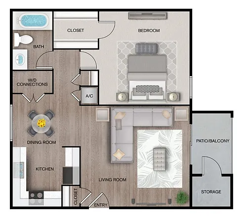 Floor plan Meridian