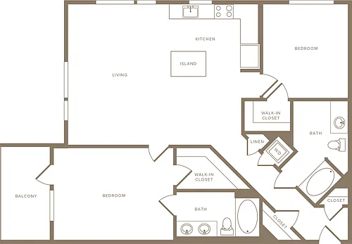 Floor plan B FOURTEEN
