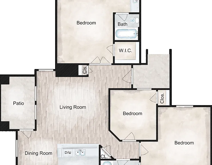C1 Floorplan Diagram