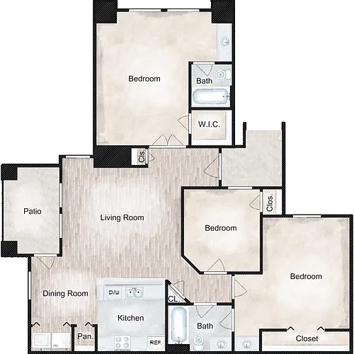 Floor plan C1