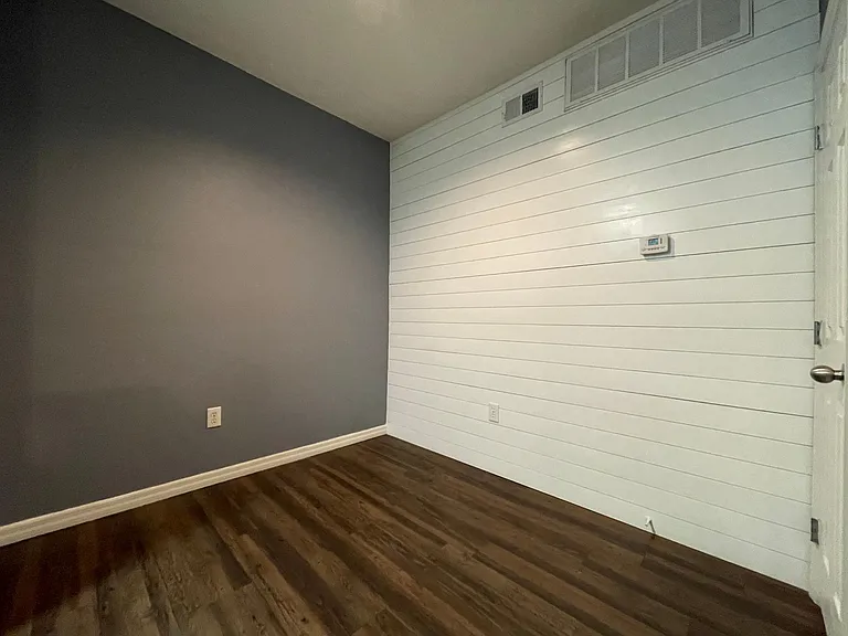 Dining Area - New Accent Wall unfurnished