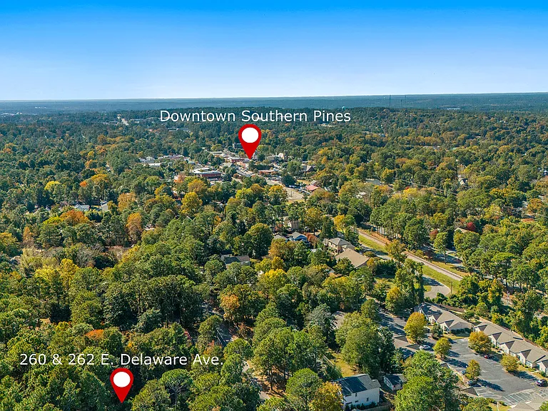 Less than 1 mile to downtown Southern Pines