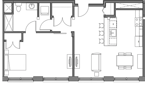 Floor plan Sudbury