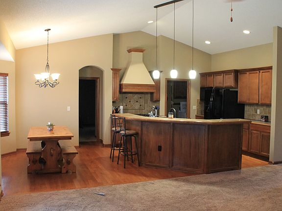 Kitchen from living room
