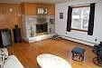 Big Living Room Hardwood Floor Thruout Home