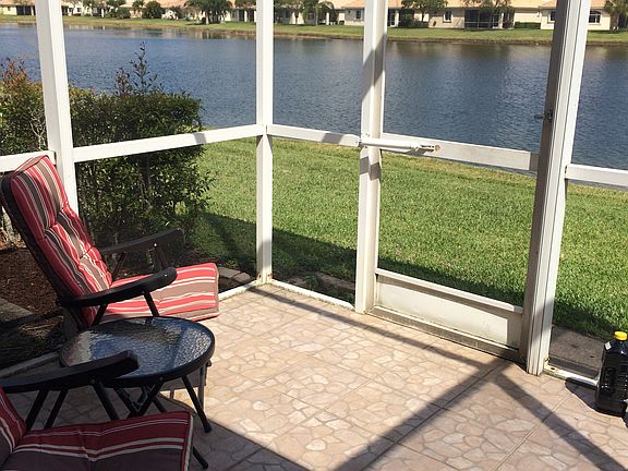 Back Patio with Lake View 