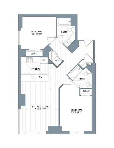 Floor plan Da Vinci