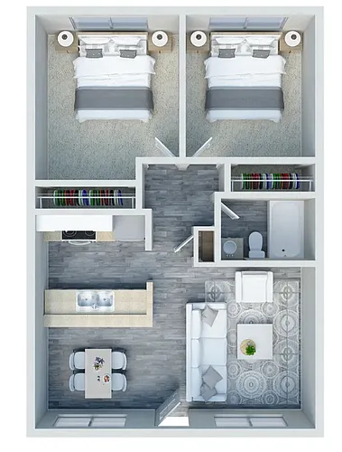 Floor plan 2X1