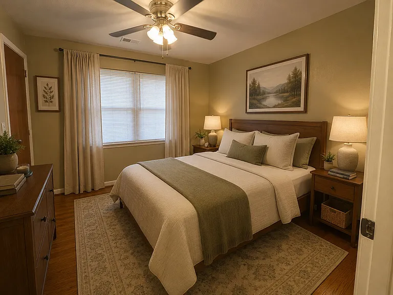 *Virtually Staged Bedroom 3