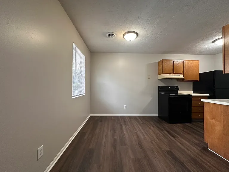 2 bedroom - 1 bath in phase 2 (plank in dining room)