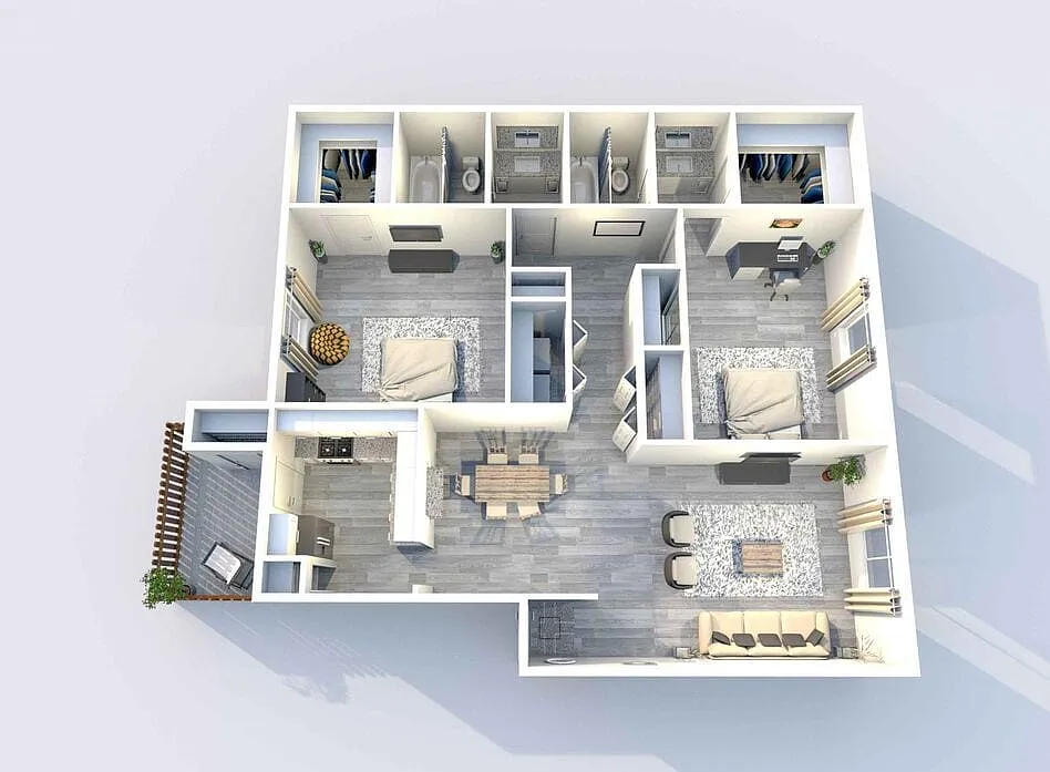 Floor plan B2