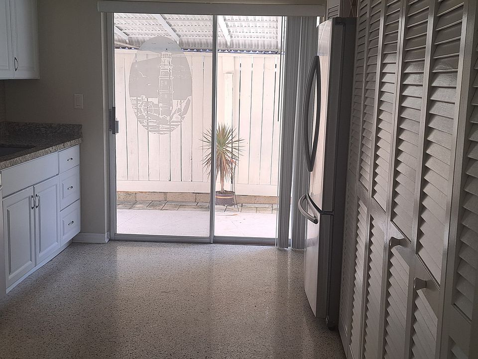 Patio off the kitchen