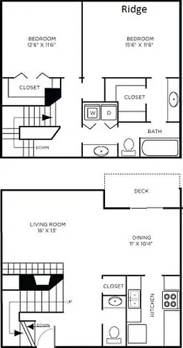 Floor plan Ridge