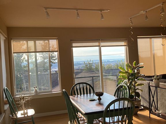 Dining area with a view of the Olympics & the Puget sound
