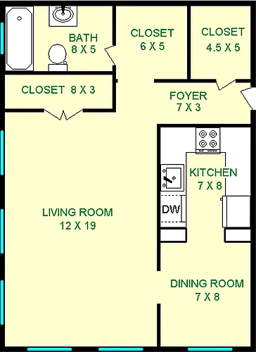 Floor plan Hyssop