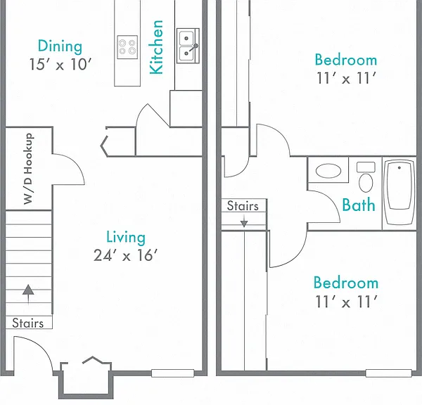 Rivers Edge Apartments and Townhomes — Photo 32