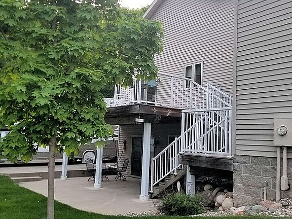 South decks and lower patio