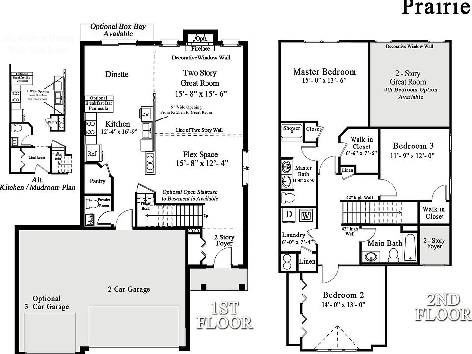 Westgate Manor Prairie Floor Plan