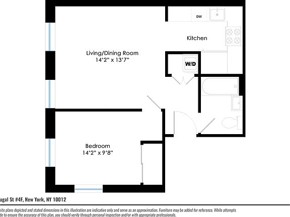 2nd image of 51 Mac Dougal St #4F