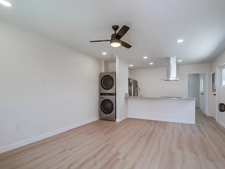 Large open living room