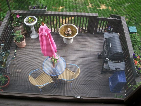 Spacious Deck with access to yard