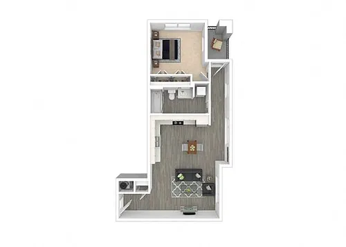 Floor plan Orchid A1A