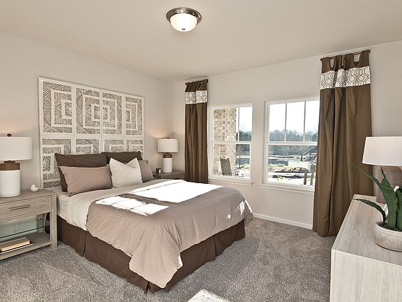 Downstairs full bedroom and bathroom are perfect for guest suite.