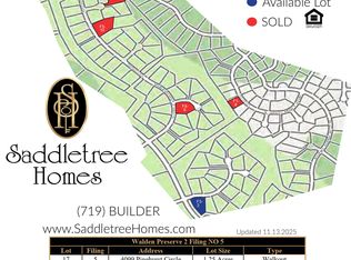 Ventura Blvd Plan, The Perserve at Walden, Monument, CO 80909