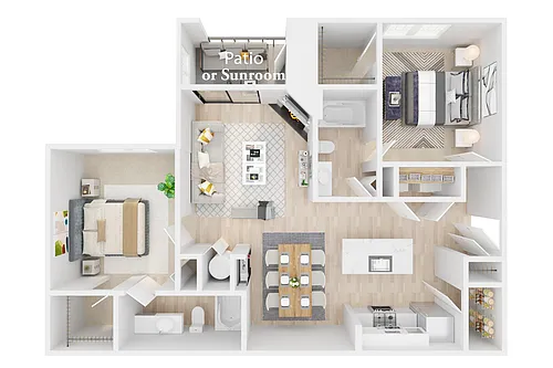 Floor plan Dakota