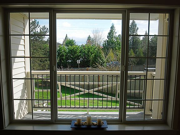 Living rm window, view