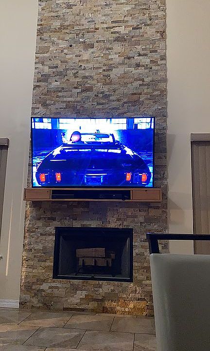 Upgraded Fire Place