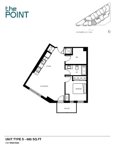 Floor plan 1151-S