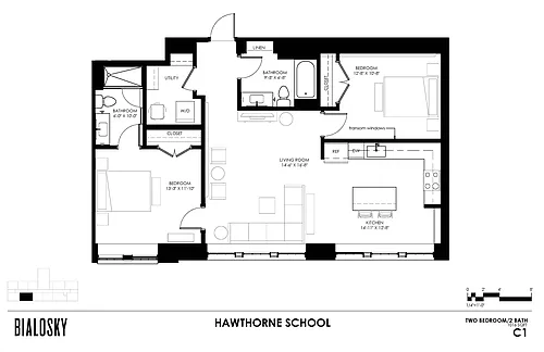 Floor plan C1