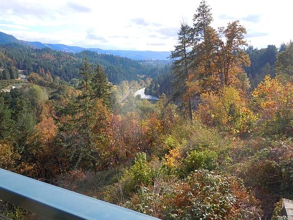 View of Hood River from back deck