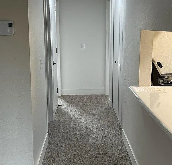 Two-Bed, 930 square feet Hallway