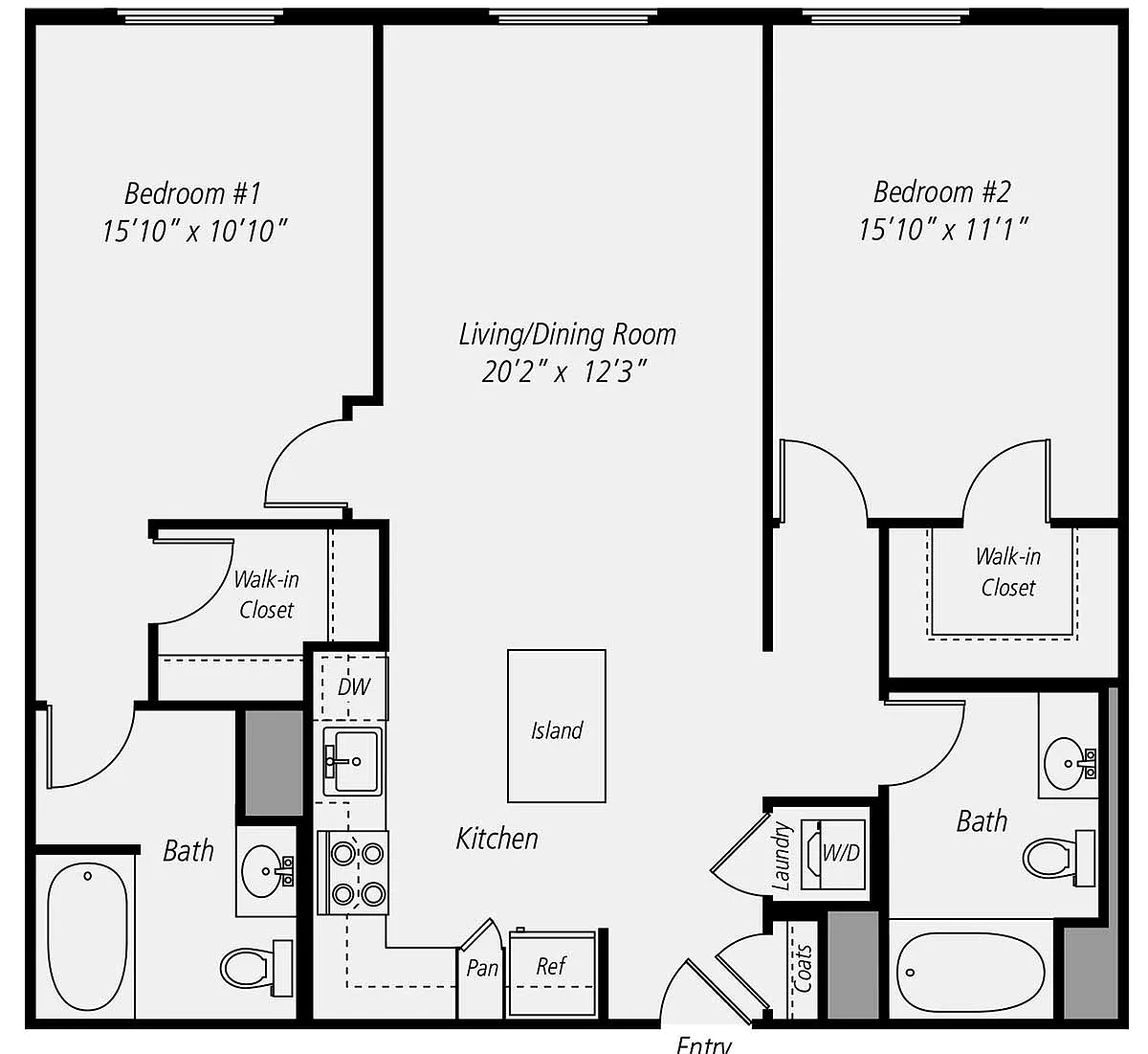 Floor plan B4-B00-404