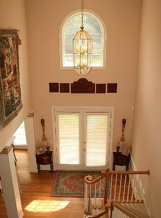 Majestic Two Story Foyer