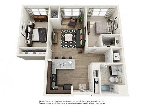 Floor plan B13