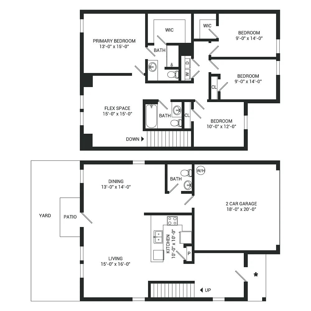 Floor plan Barlow