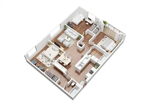 Floor plan Hepburn