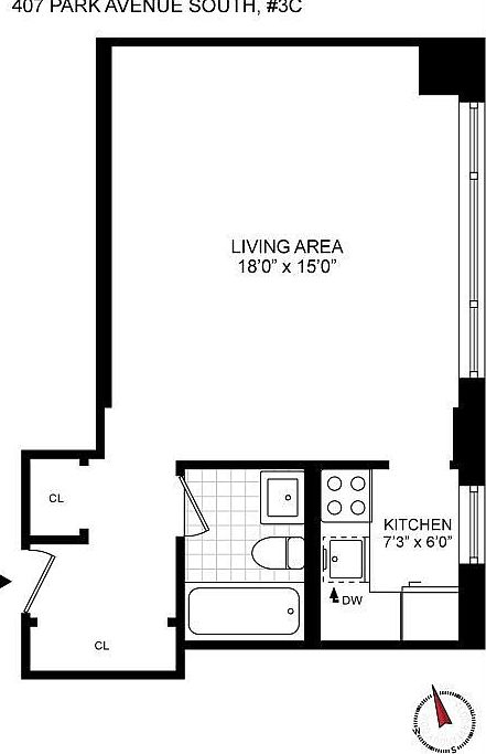 1st image of 407 Park Ave S APT 3C