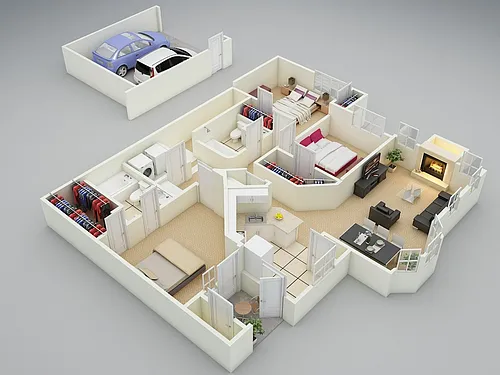 Floor plan The Carrington