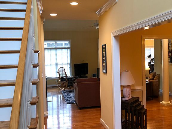 Foyer view to living room