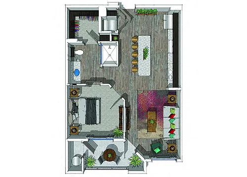 Floor plan A1