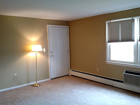 Living room, front door