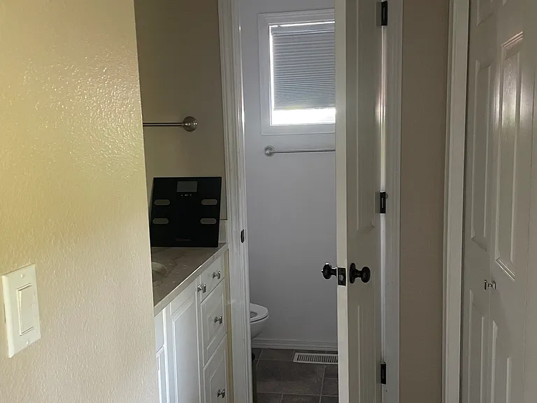 Master bathroom.