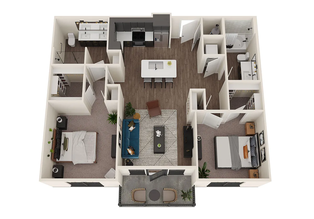 Floor plan B1