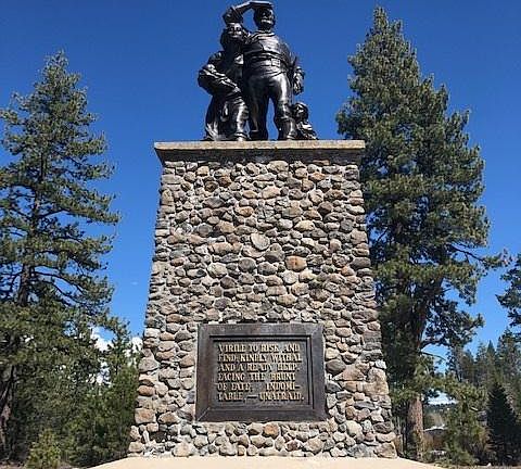 Donner Party Monument at Donner State Park